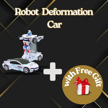Azadi sale| Deformation Robot Car With Music & Lights